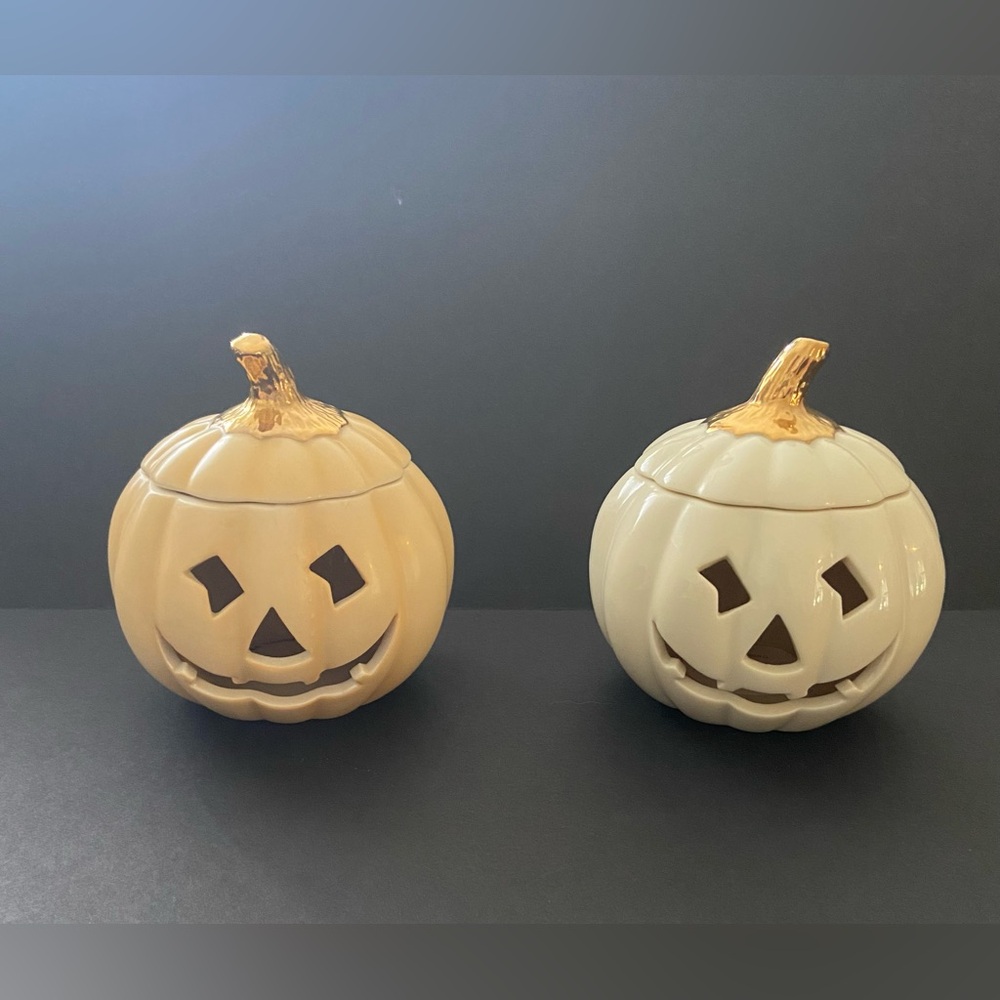 Lenox Pumpkin Votives